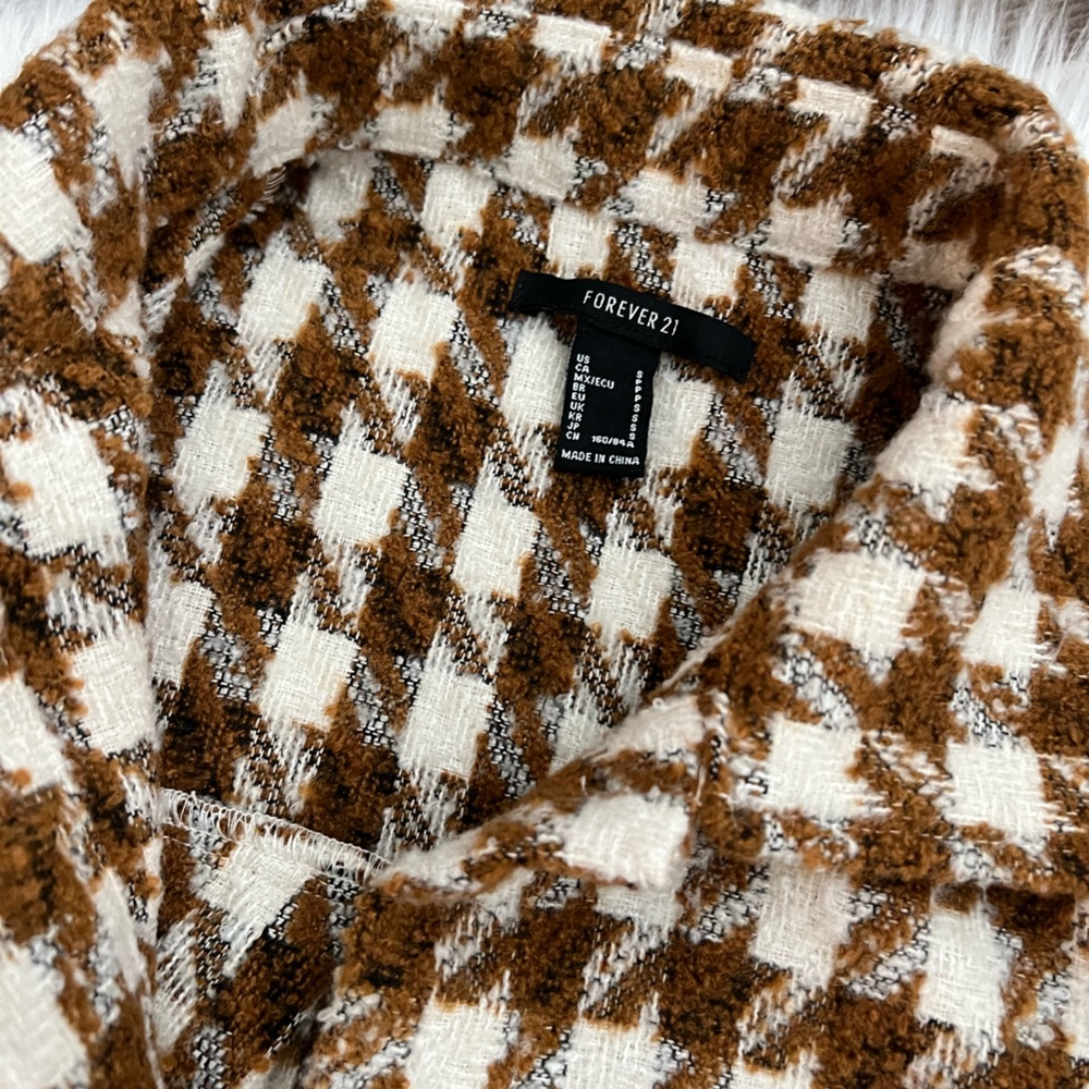 Houndstooth Shacket - image 3